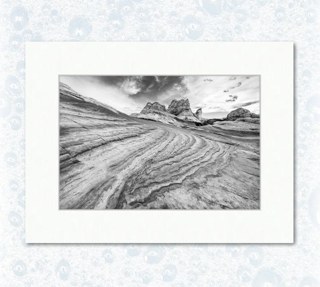 12" x 18" photograph on 18" x 24" matting