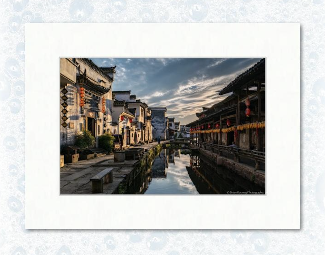 12” x 18” on 18” x 24” example matting