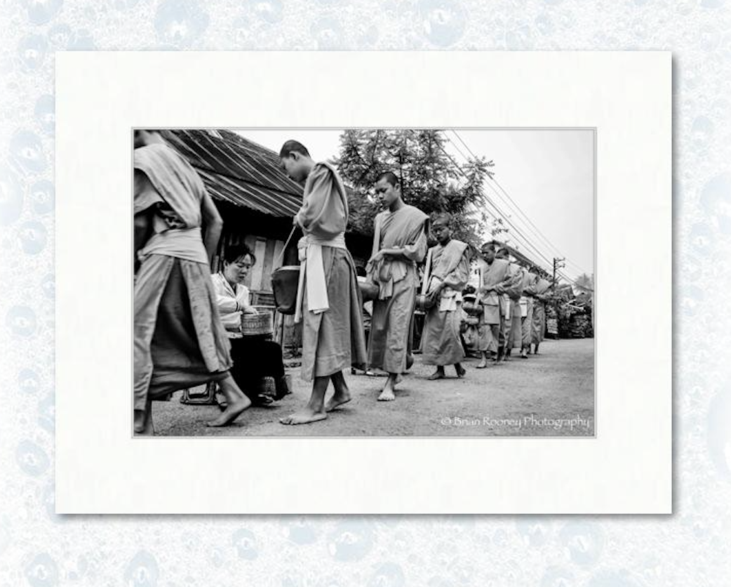 12” x 18” on 18” x 24” example matting