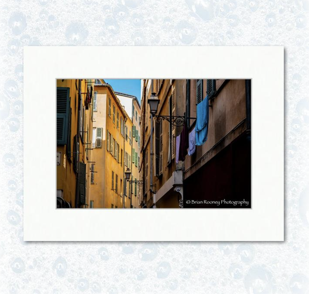 12" x 18" photograph on 18" x 24" matting