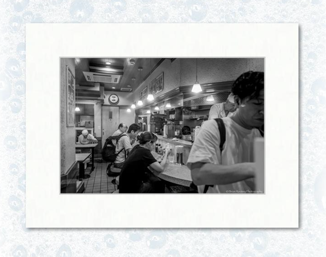 Japan Print No. 71 - 12" x 18" matted example