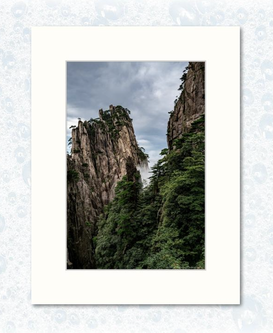 12" x 18" photograph on 18" x 24" matting