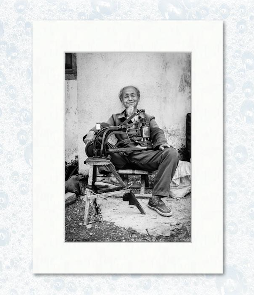 12” x 18” on 18” x 24” example matting