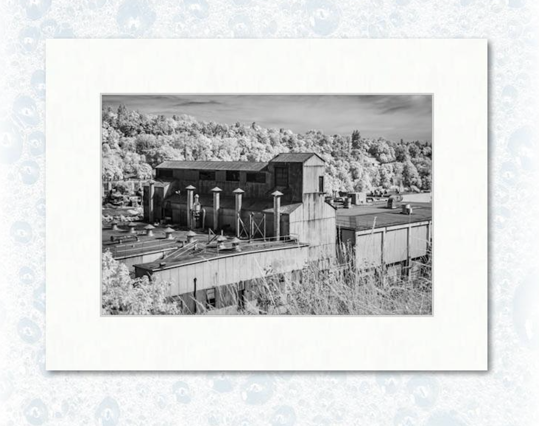 Cambodia Print No. 49 - 12" x 18" matted example