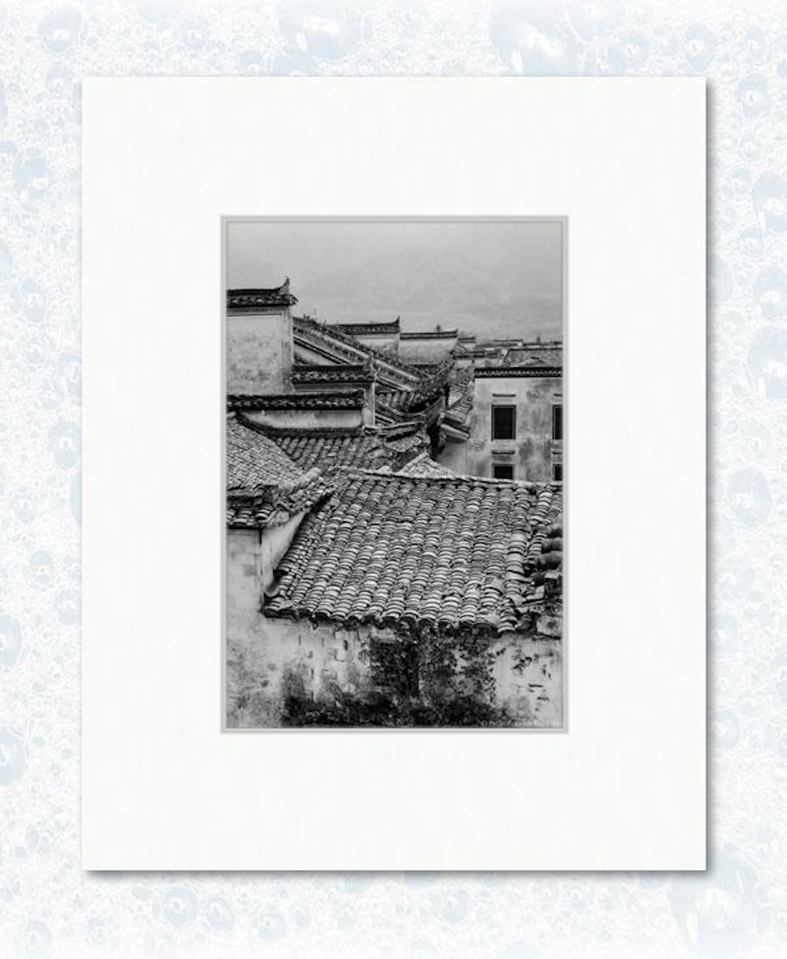 6" x 9" on 11" x 14" example matting