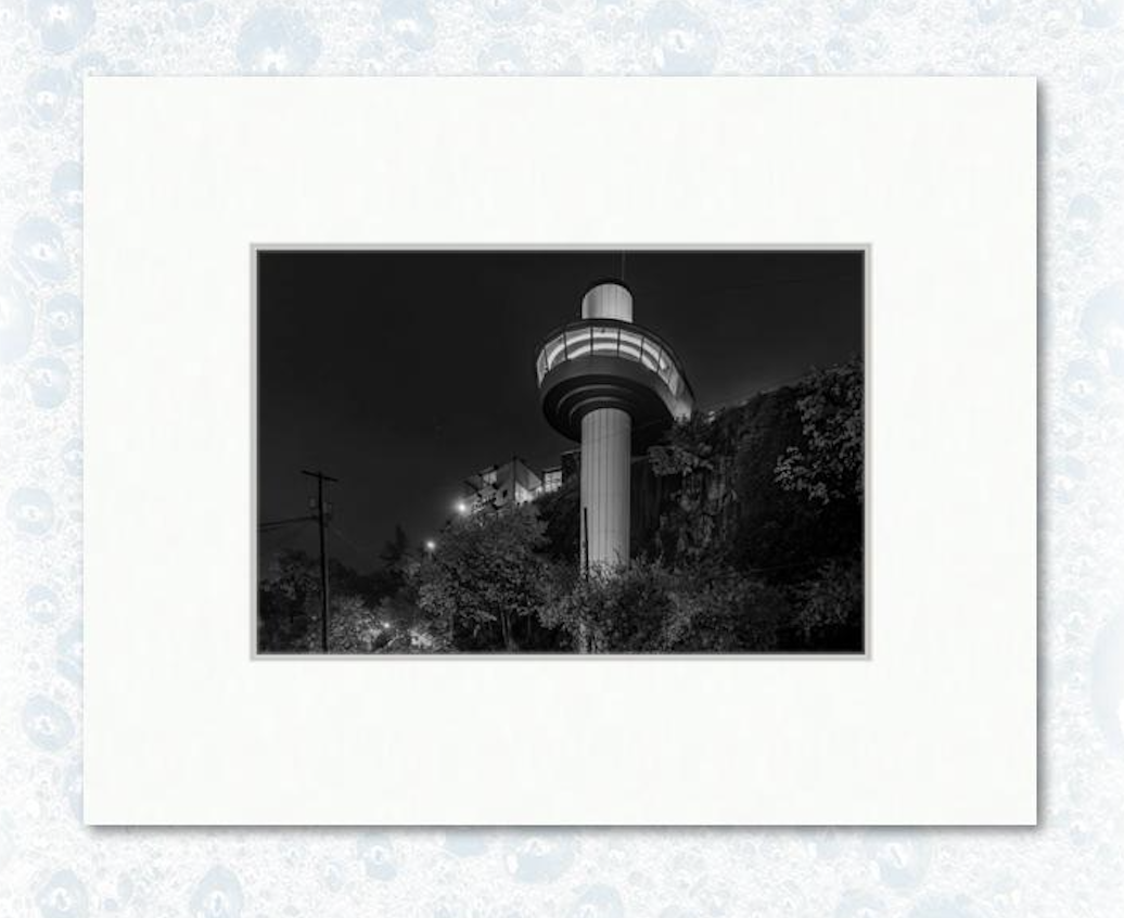 6" x 9" on 11" x 14" example matting