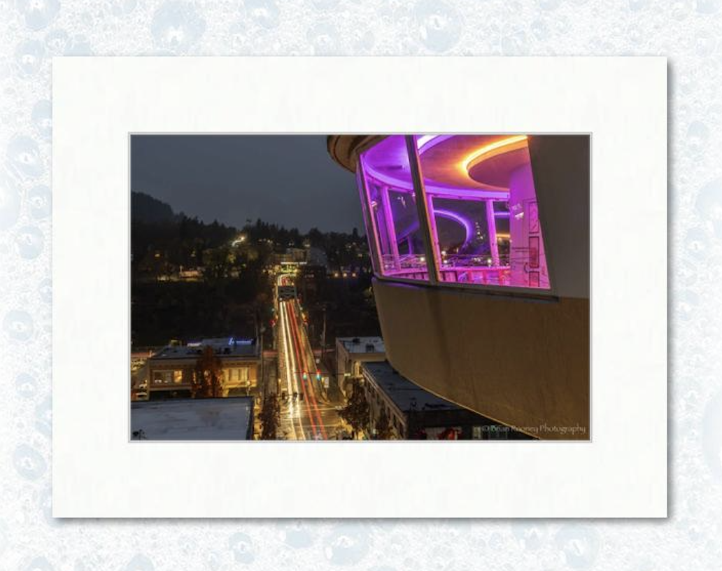 12” x 18” on 18” x 24” example matting