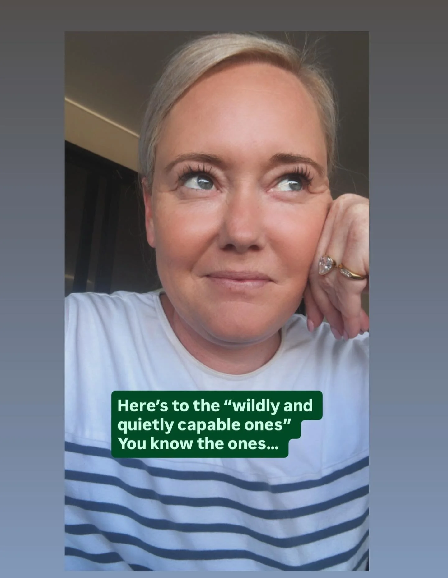 &ldquo;The ones&rdquo;&hellip; My people. 

The fiercely driven ones. 
The reflective ones. 
The chaotic ones who need a grounding force. 
The ones open to gentle yet forceful shifts.
The change in lenses. Or cleaning the lenses up. 
The challenge of