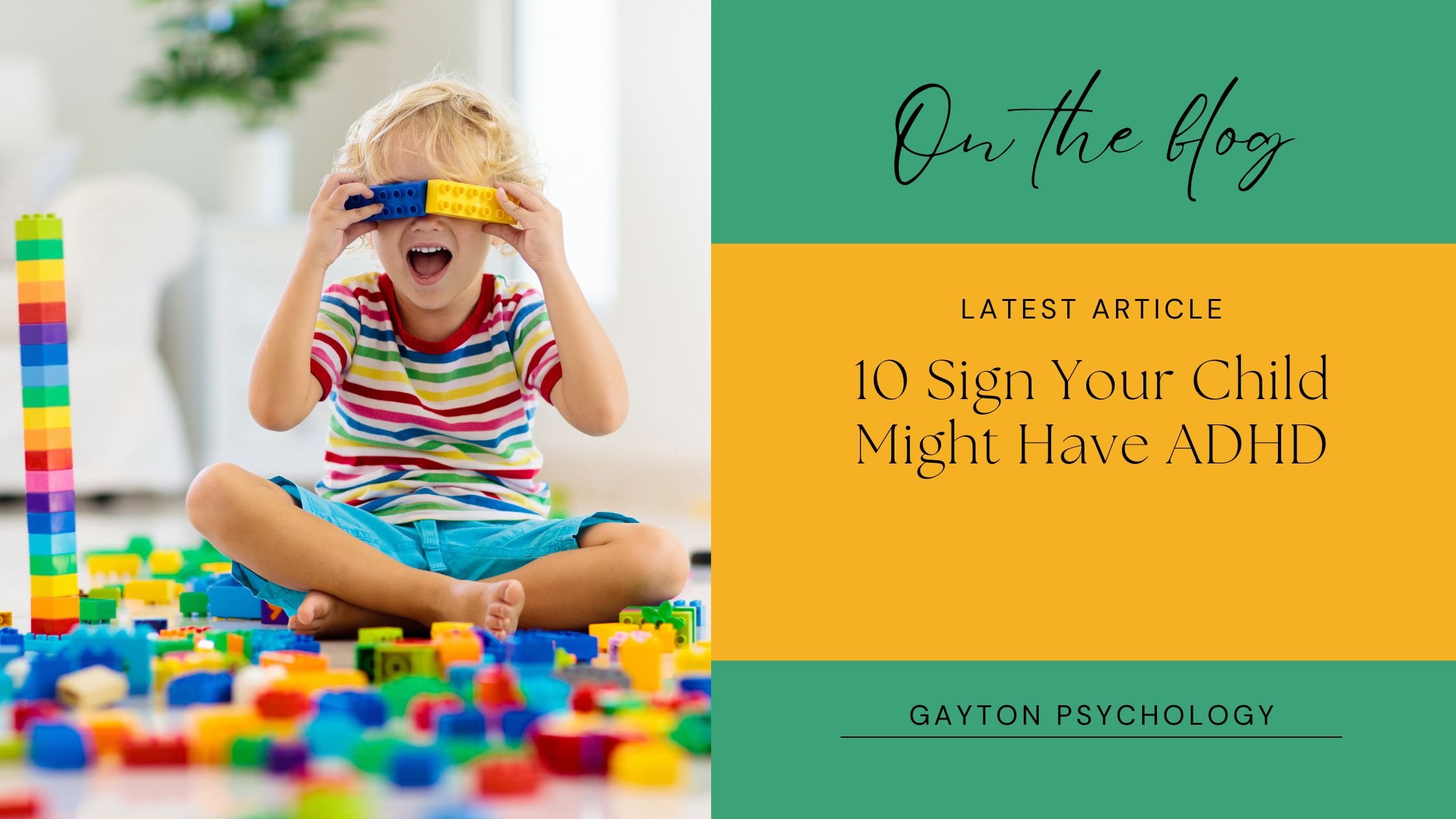 10 Common Signs of ADHD in Children