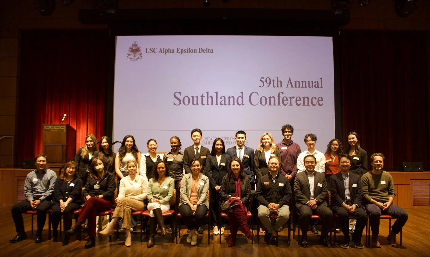 Our 59th Annual Southland Conference was a success!! 🩺🥼⚕️

A VERY big thank you to our wonderful Networking Chairs, Kate and Takeru, for organizing this fantastic conference! 💙

Our attendees had the opportunity to participate in round table discu