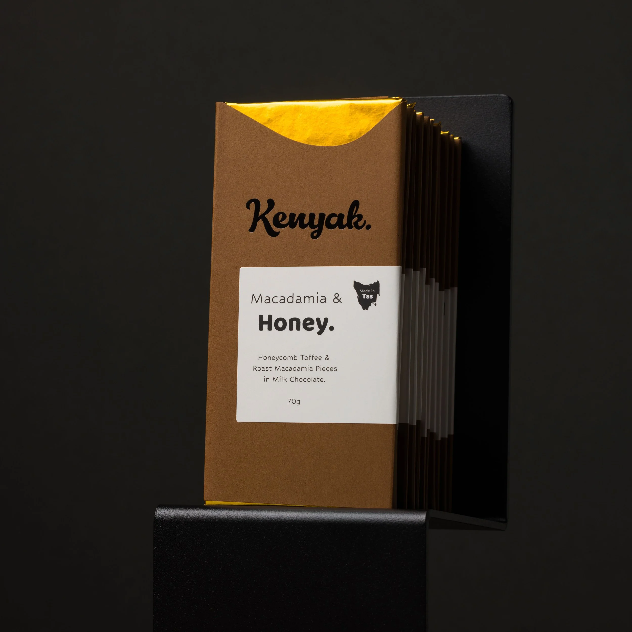 Honey Macadamia Chocolate Bar