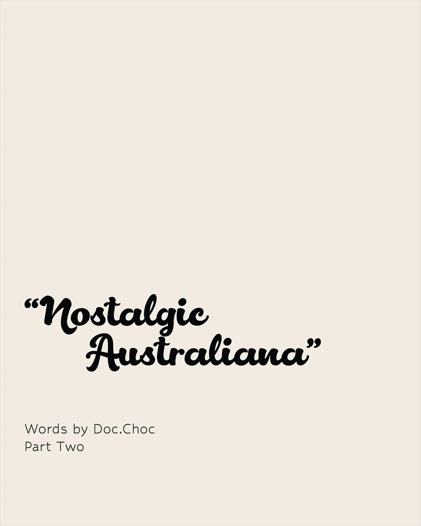 I definitely remember falling asleep more than once on my front grass waiting for some uber eats to get delivered after one too many of those 1am packdowns…. revisiting what it is that makes Kenyak, well - Kenyak. Nostalgia. Bits and pieces fr