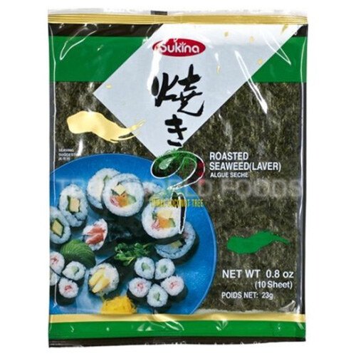 Roasted seaweed (Laver) (Sushi nori) 50x10 Shts