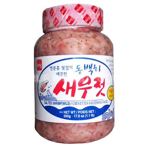 Salted, Fermented Shrimp Sauce In Bottle (Saewoojut) 24x500g
