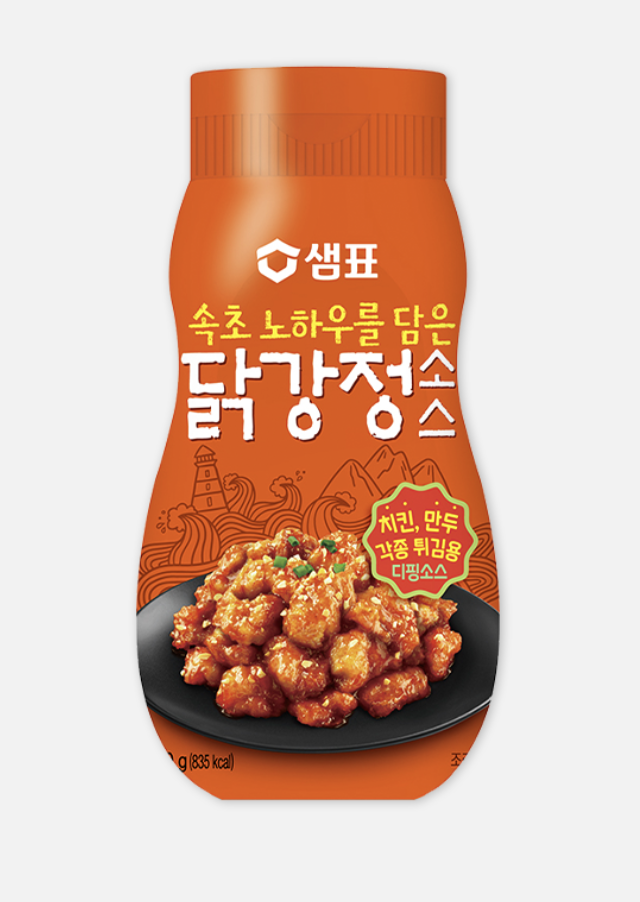 Sweet,spicy sauce for korean fried chicken 12x360g