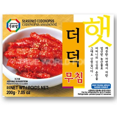 Frozen Seasoned Codonopsis with Hot Sauce 20x200g