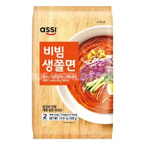 Korean Style Noodle, Bibim Seng Jjolmyun 12x420g