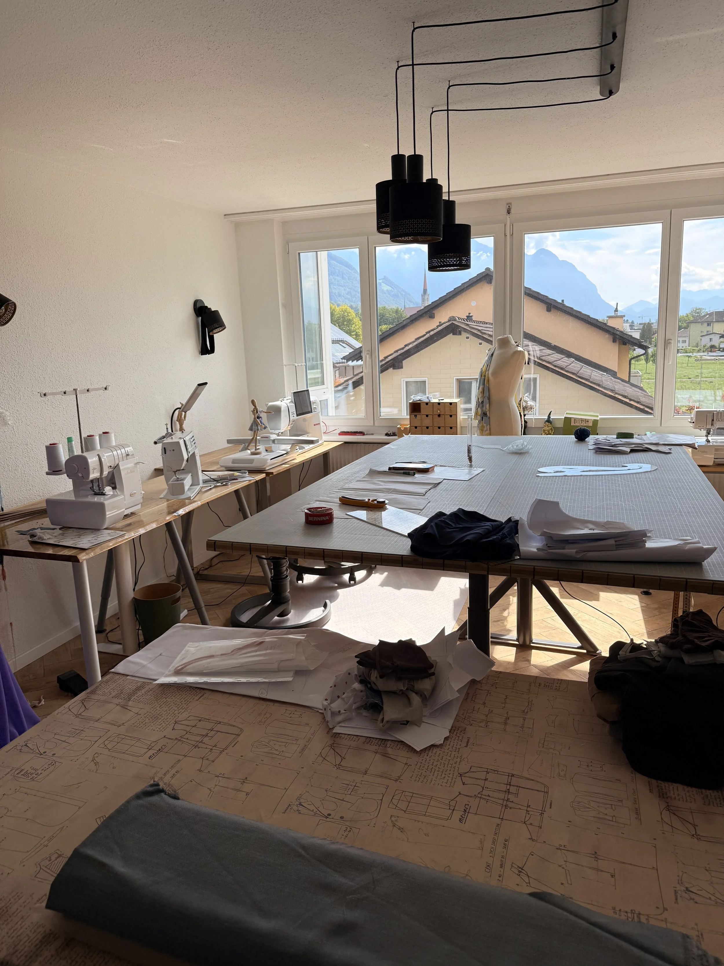 Ein Blick auf das Atelier
