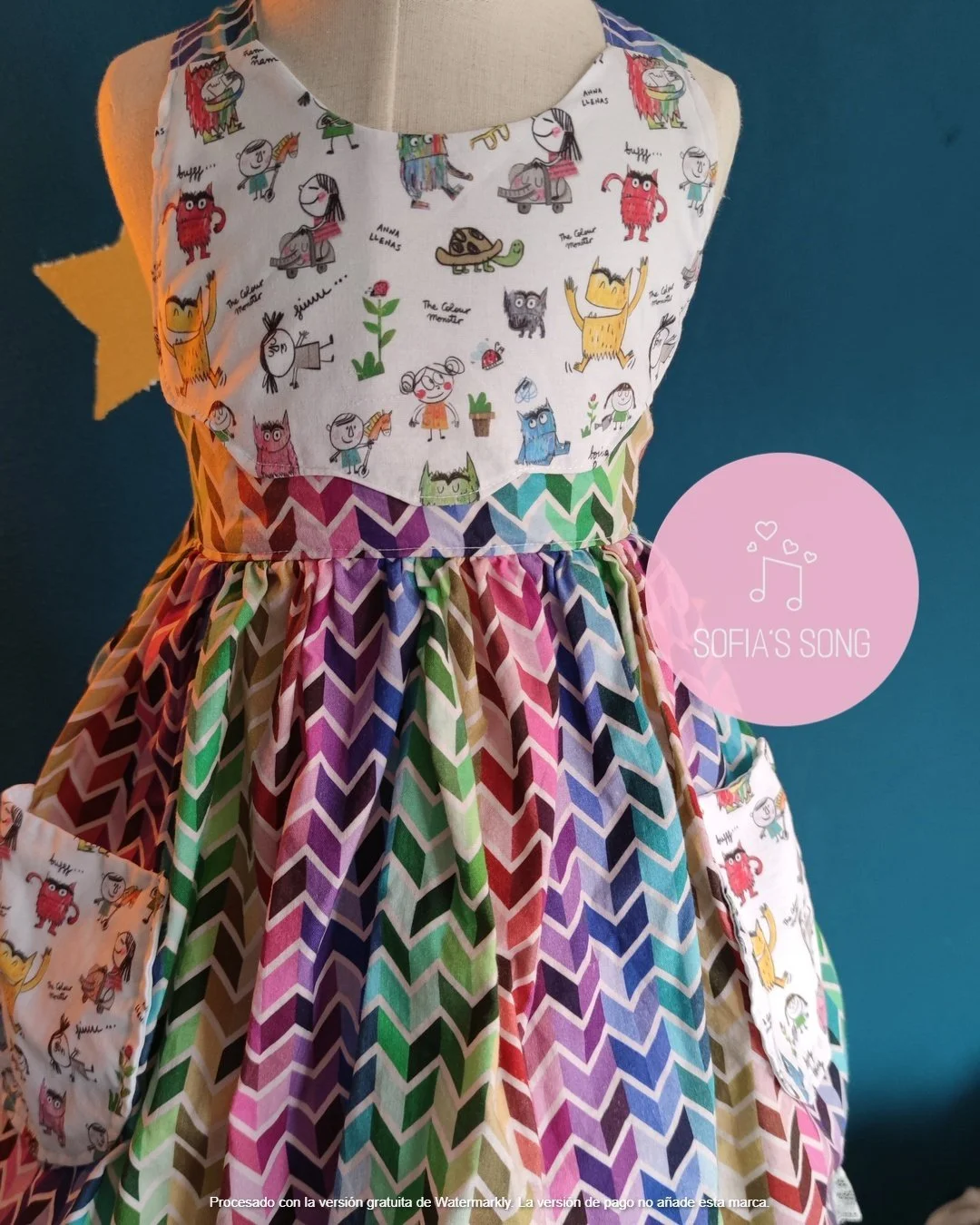 The Color Monster.
What an enjoyment it is to put creativity into my work.