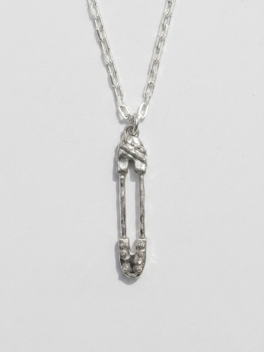 Safety-Pin Necklace