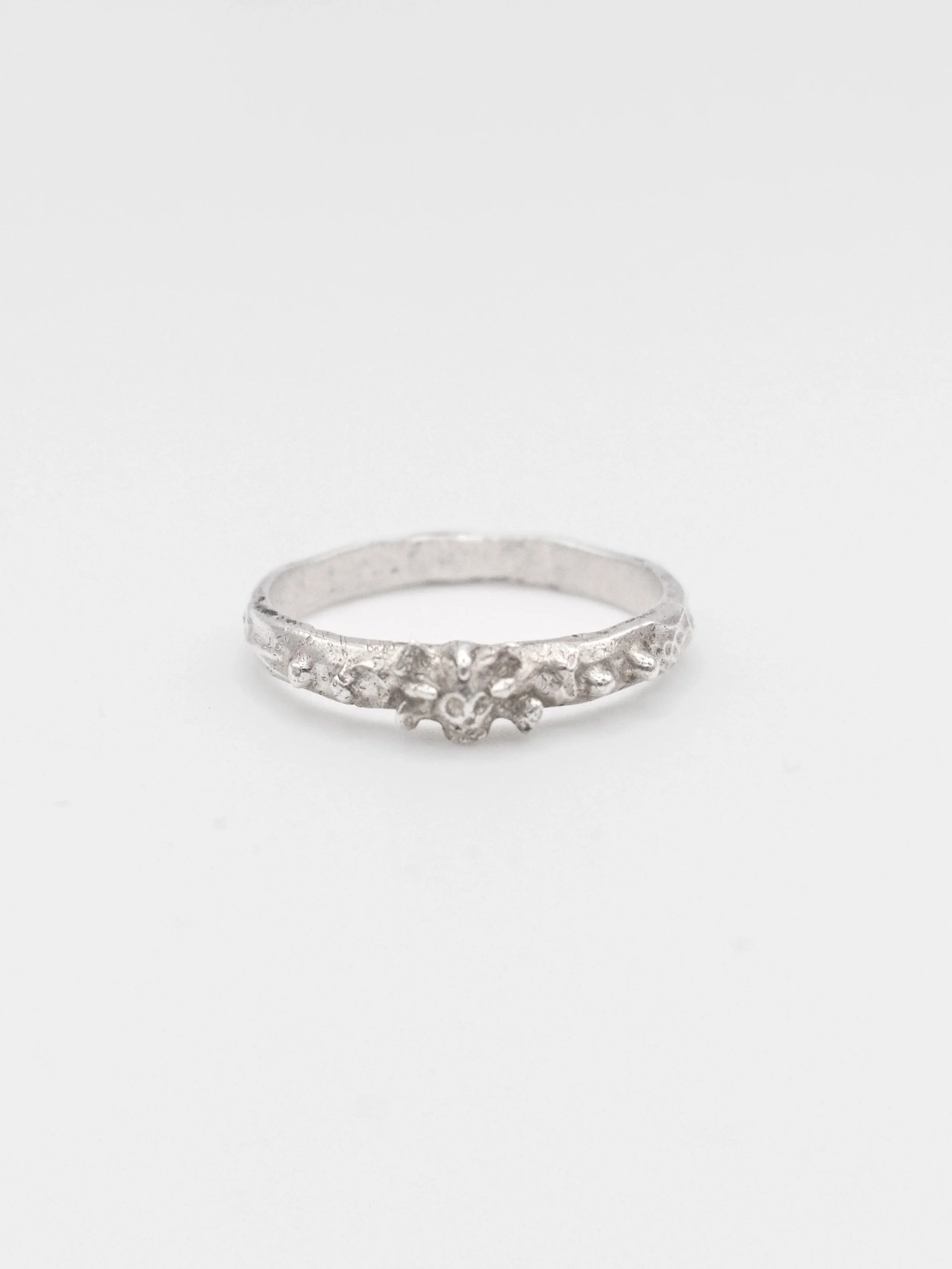 Tiny Dotted Skull Ring (1-of-1)