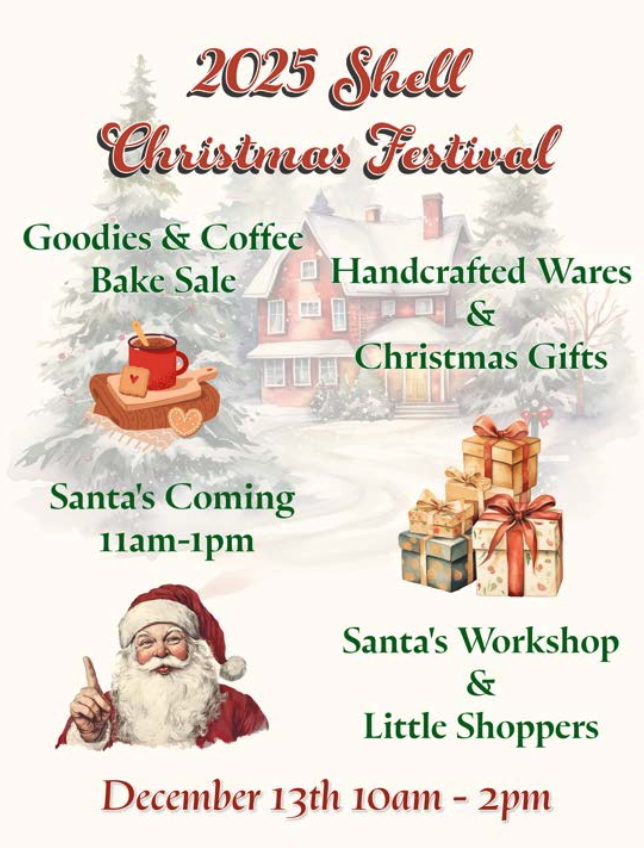 OPEN 2:00pm immediately following Shell Hall Christmas Festival - Tacos Acuna Dinner and Delicious Holiday Cocktails