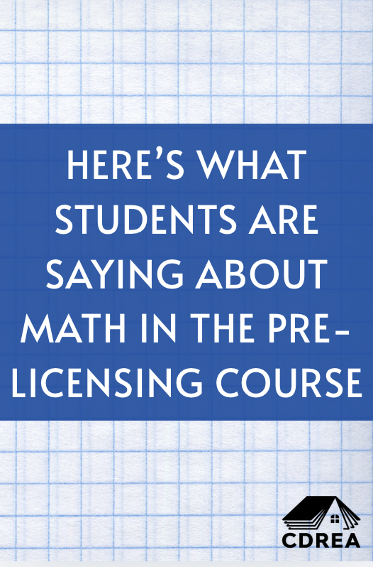 Here’s What Students are Saying about Math in the Pre-Licensing Course