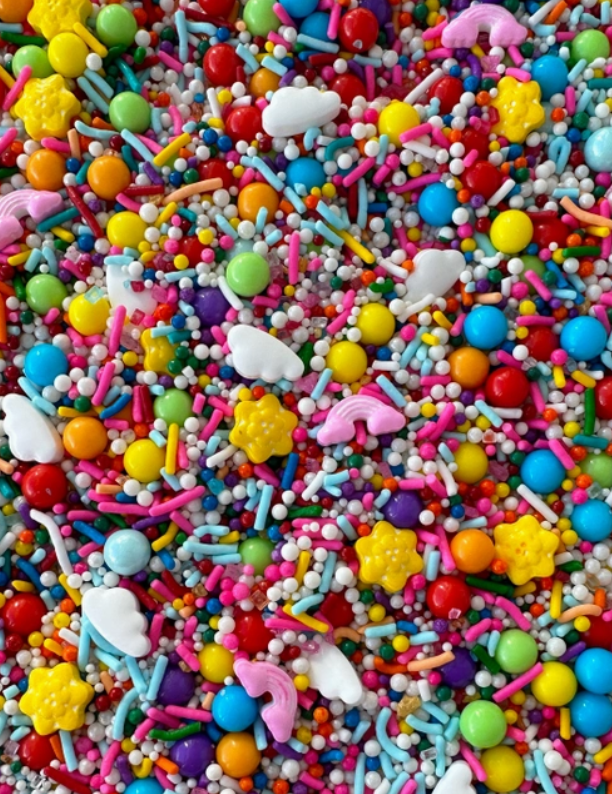 Sweetapolita - Double Rainbow Sprinkle Medley 4oz Bottle