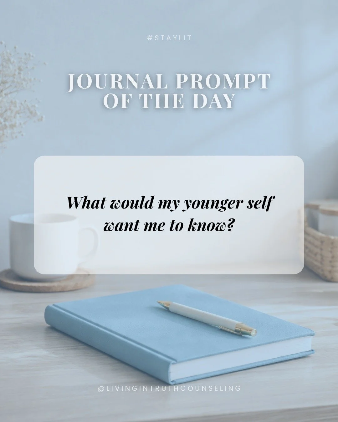 What does your younger self need? 🤍
.
.
.
#InnerChildHealing #GentleReminder #Healing #BeKindToYourself #Therapist #Counselor #TampaBay #TampaFL #Florida #StPete #Clearwater #LCSW #MSW #SocialWorkLife #LMSW #BSW #SelfCare #SelfLove #LITCounseling #L