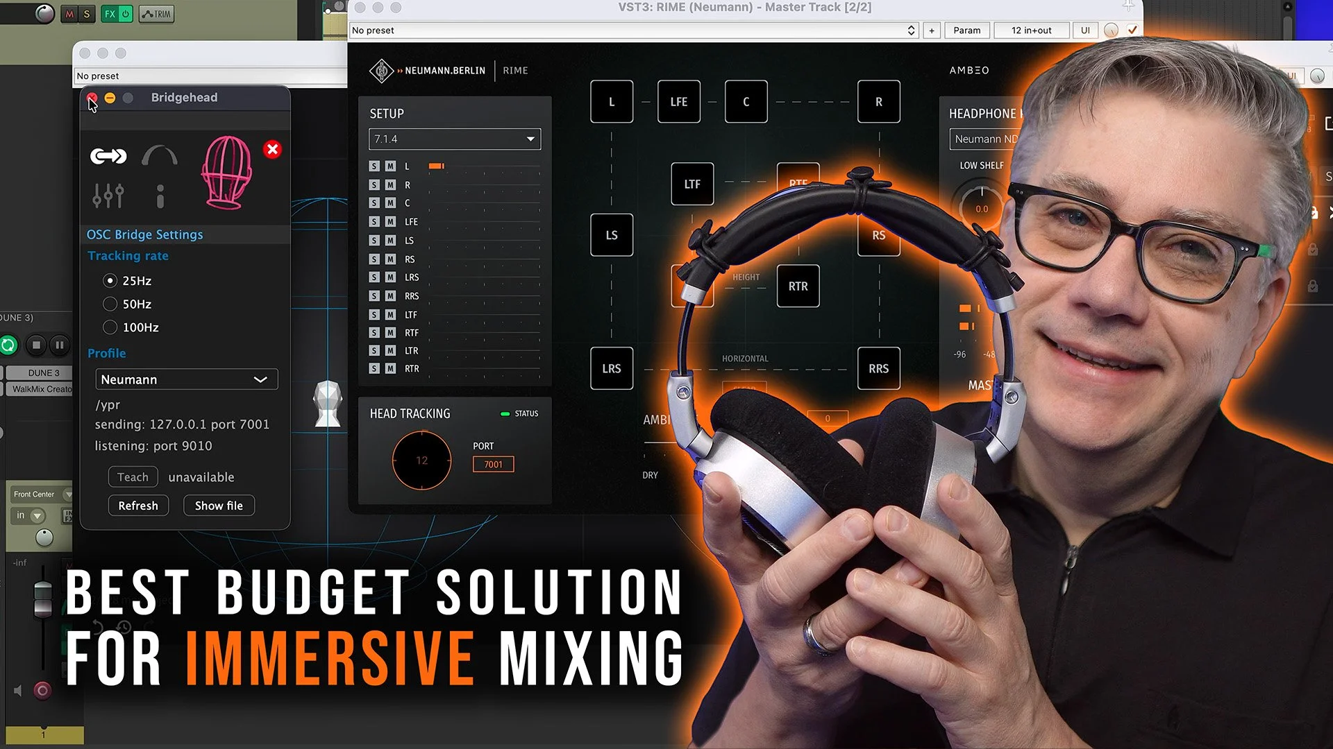 Neumann RIME Update: Full 3D Head Tracking Changes Everything (+ WalkMix Creator Update)