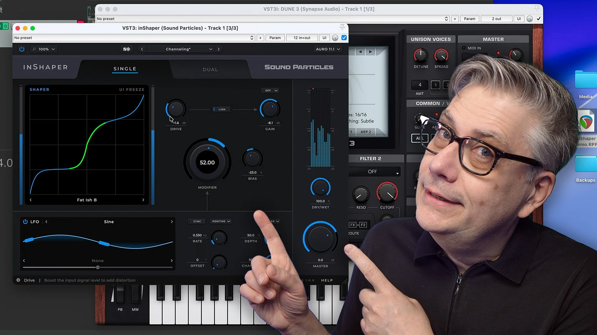 Sound Particles InShaper — Multi-Channel Waveshaping Up to 22.2!