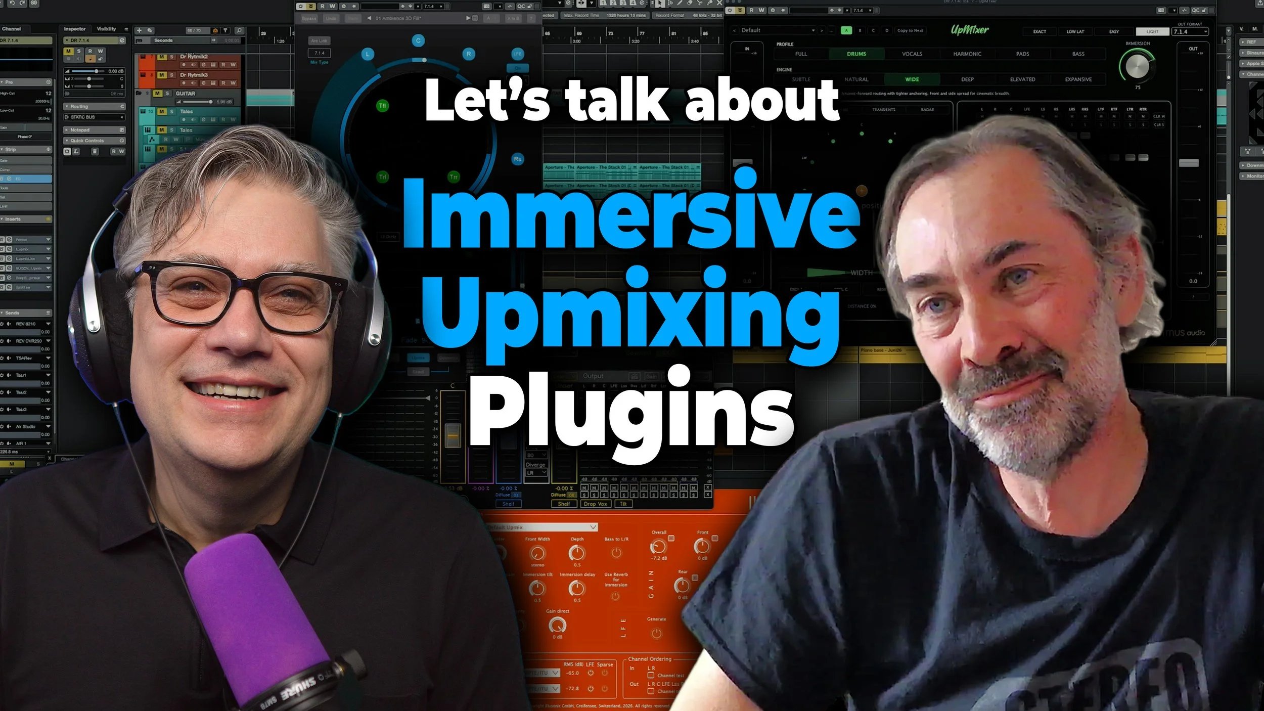 Penteo vs NUGEN Halo vs Illusonic vs Max1mus: Upmixing Compared - with Gert Keunen