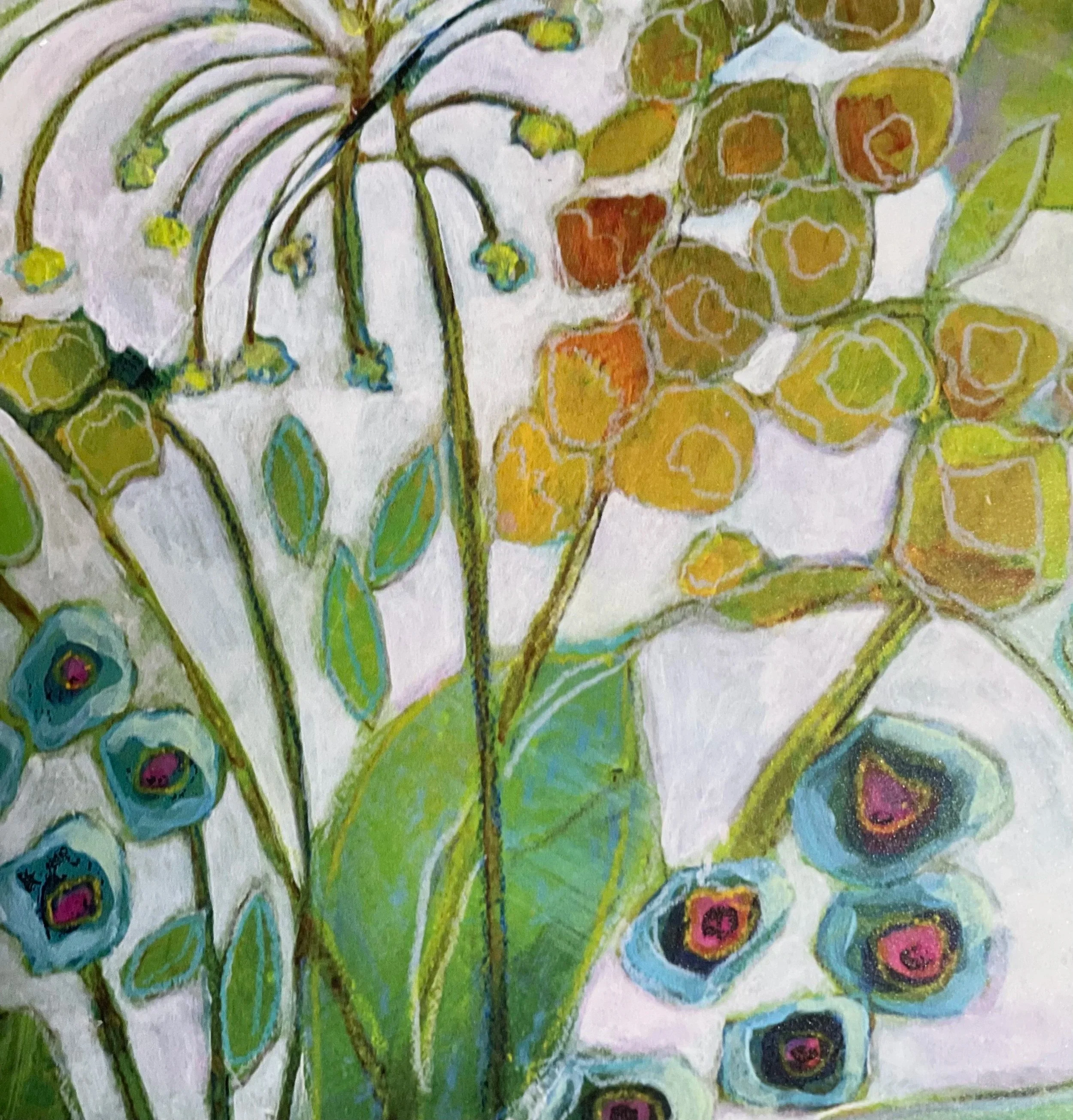 Spring Vibes WOOD BLOCK PRINT