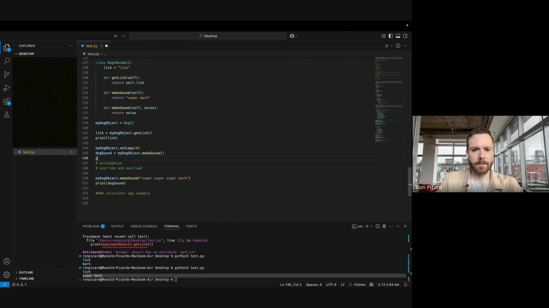 Software Lessons Session 9: Object-Oriented Programming (OOP) Part 1 (Classes and Inheritance)