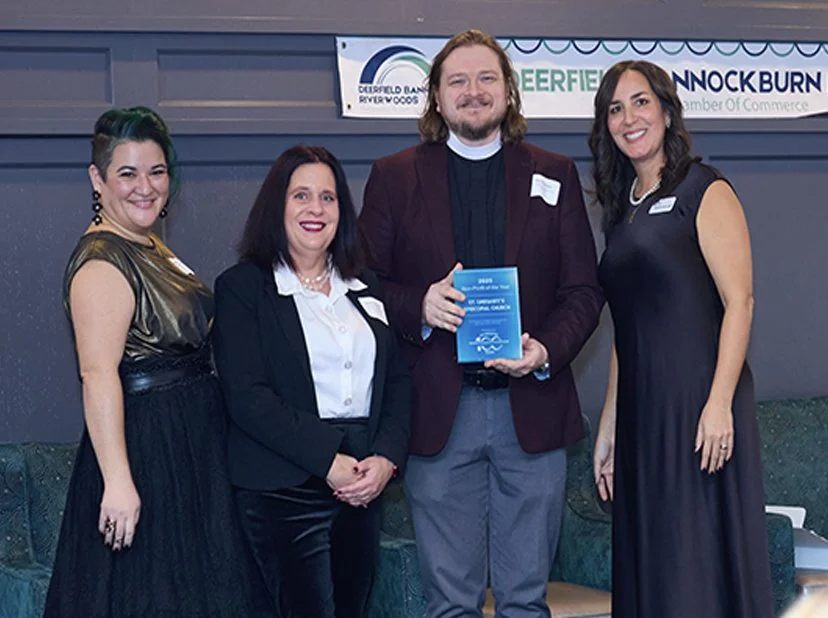 Non-Profit of the Year Award from Deerfield, Bannockburn, and Riverwoods Chamber of Commerce