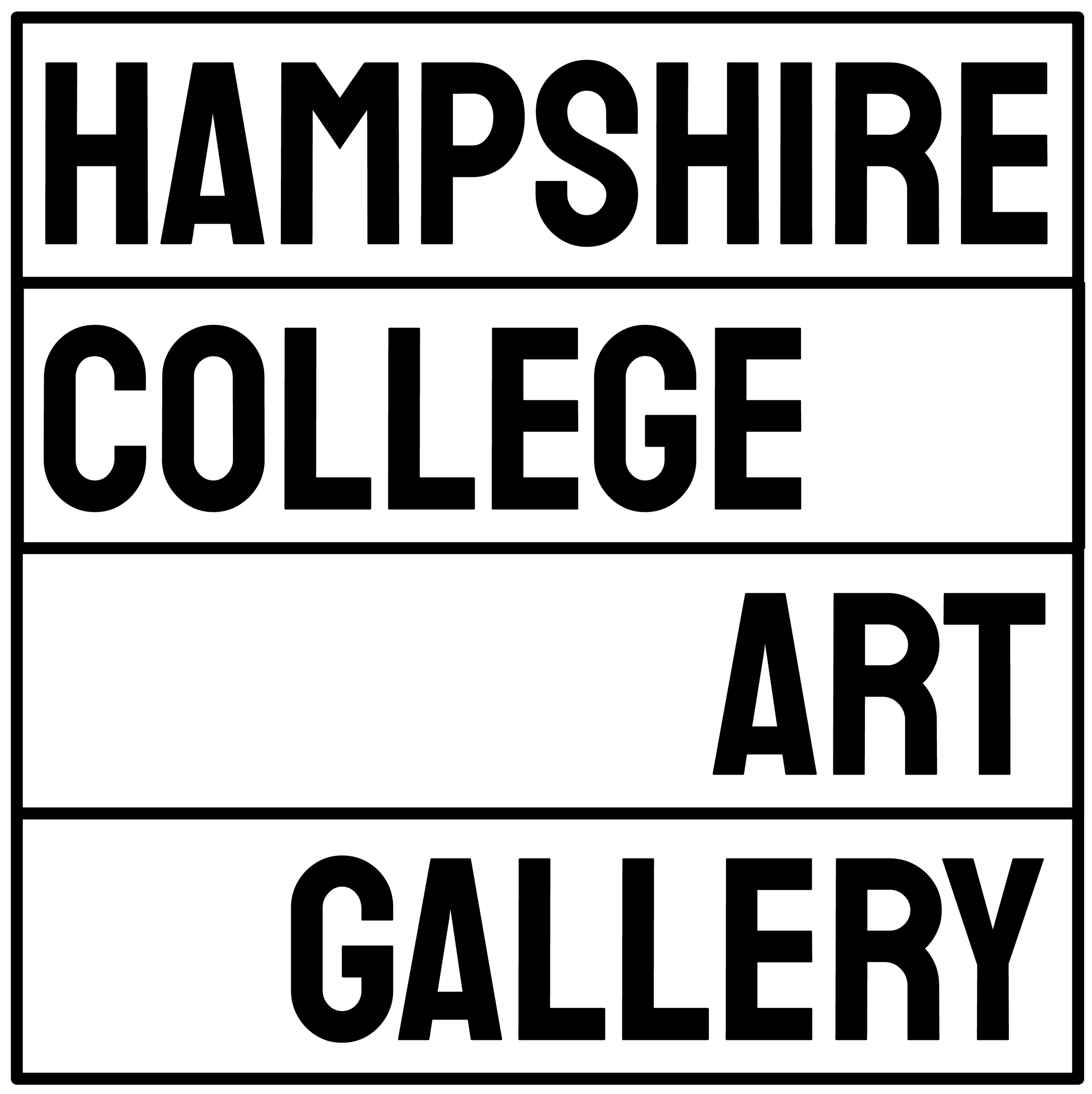 Exhibitions hampshire college art gallery