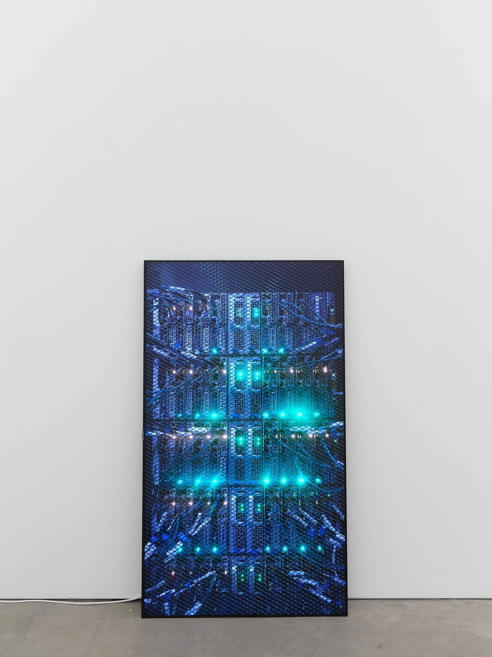 Anthony Discenza. For Thou Wast a Spirit Too Delicate, 2024. 4k video loop and monitor. Courtesy of the artist.