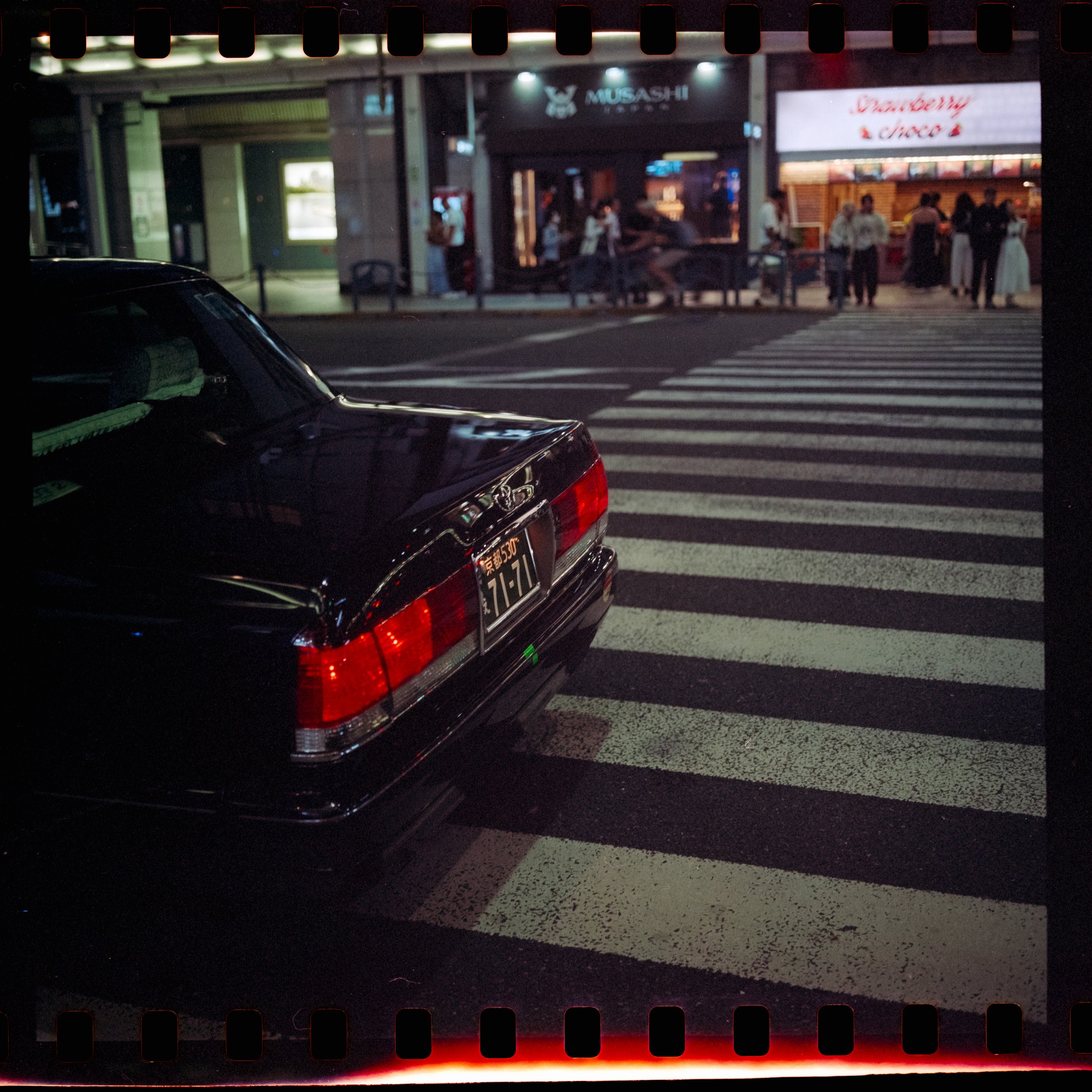 Kyoto Kawaramachi at night. We are doing 20k steps a day
