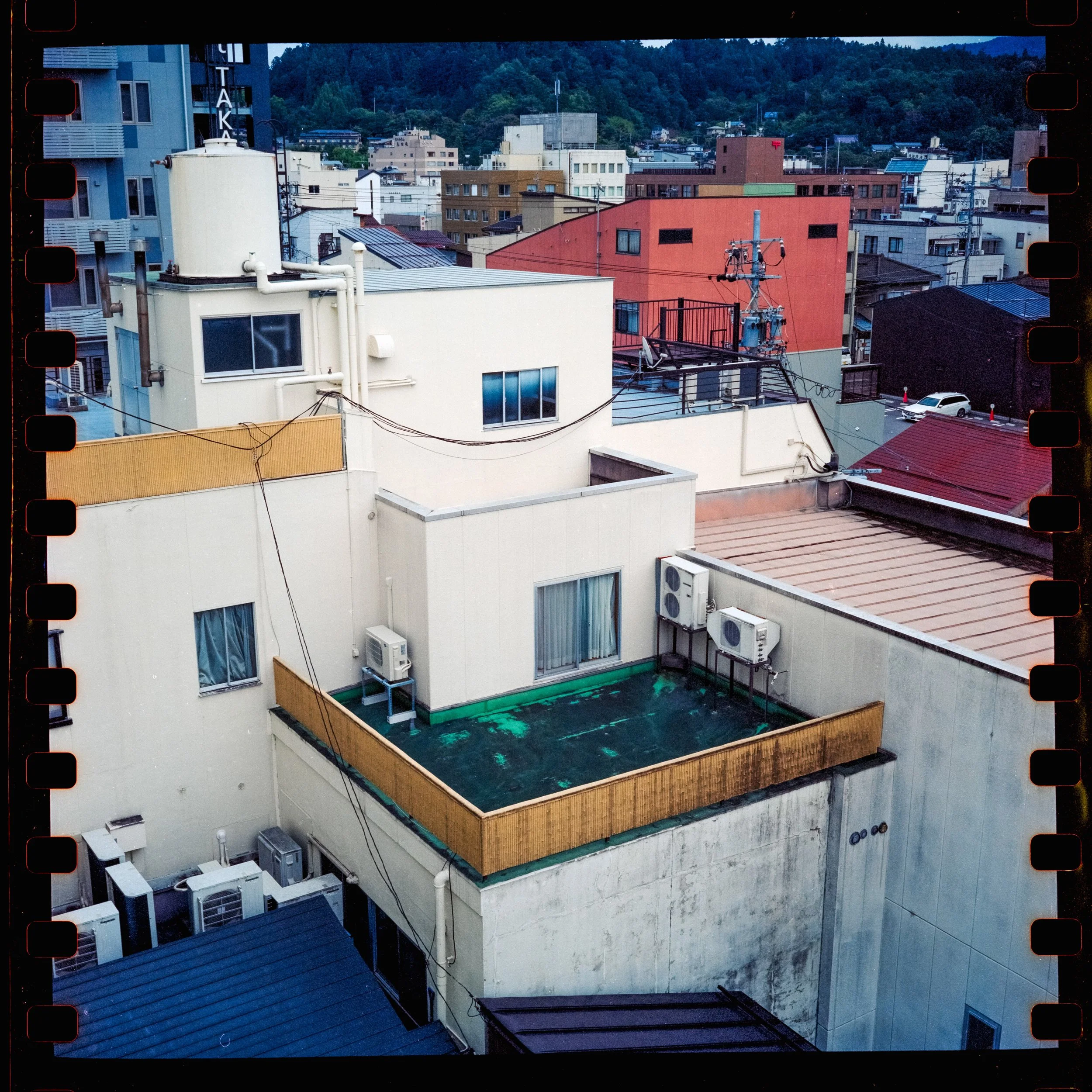 Looking Southwest from Izakaya - Takayama