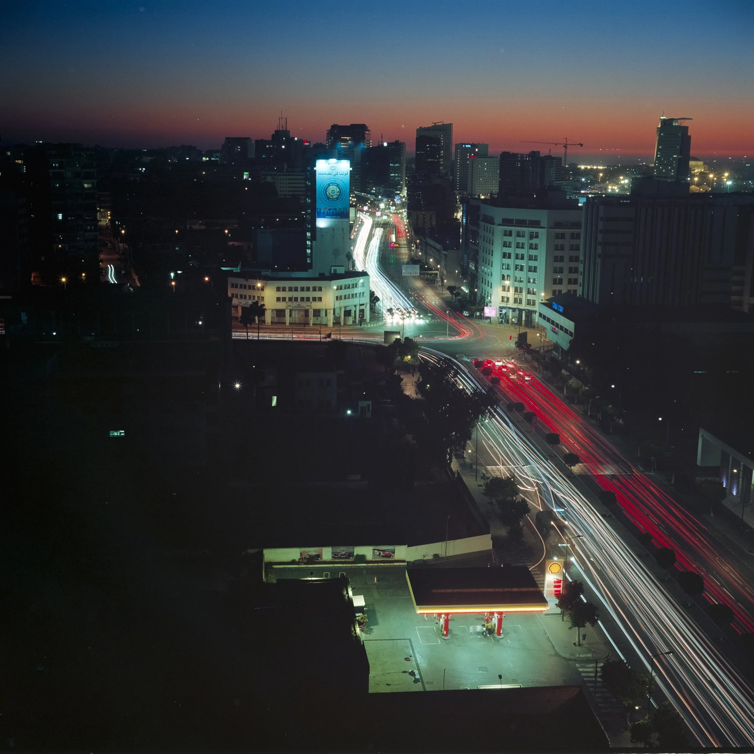 Last night Casablanca