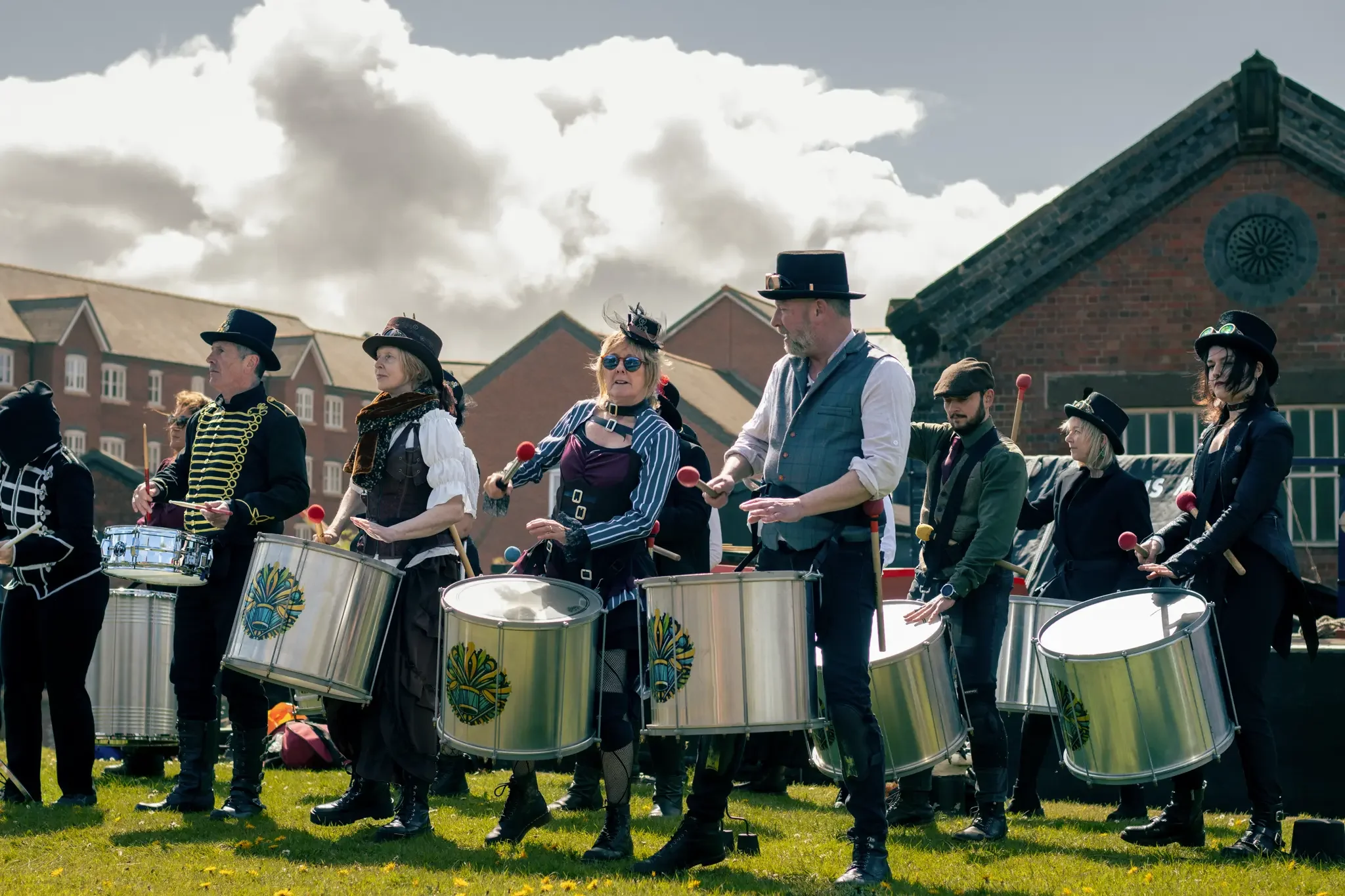 drummers-steampunk-weekender-ellesmere-port-cheshire.webp