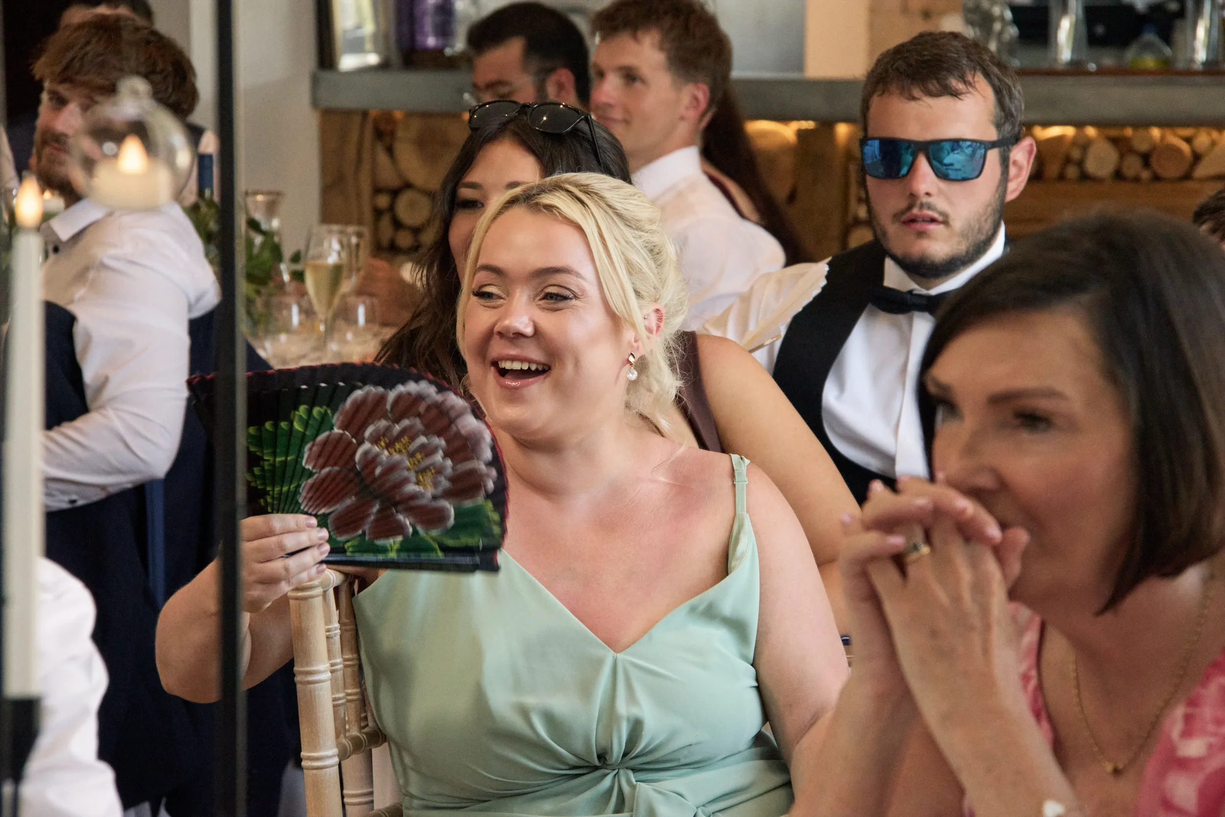 guests-at-wedding-breakfast-talhenbont-hall-wedding.webp