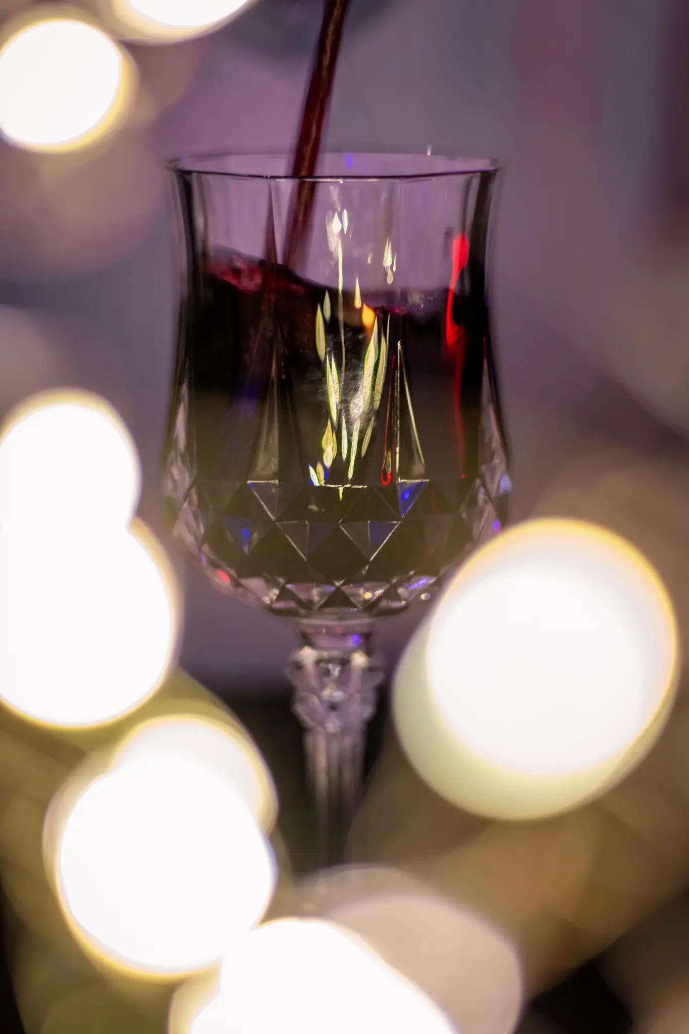 north wales product photographer- crystal wine glass.webp