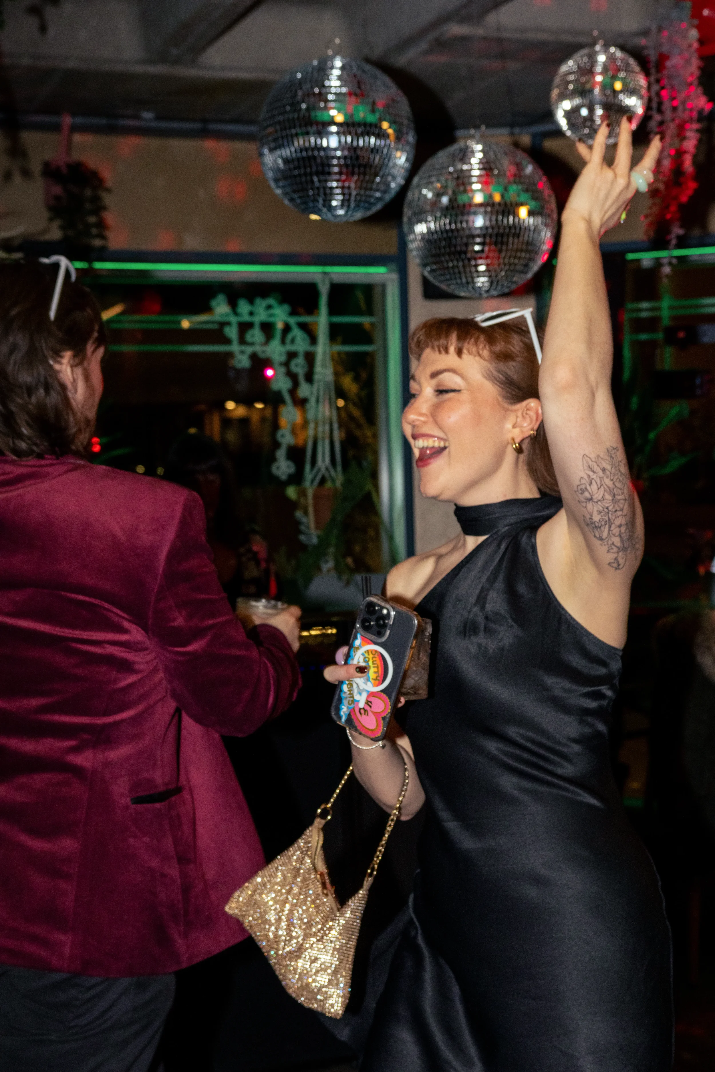 wedding goers partying in the evening.webp