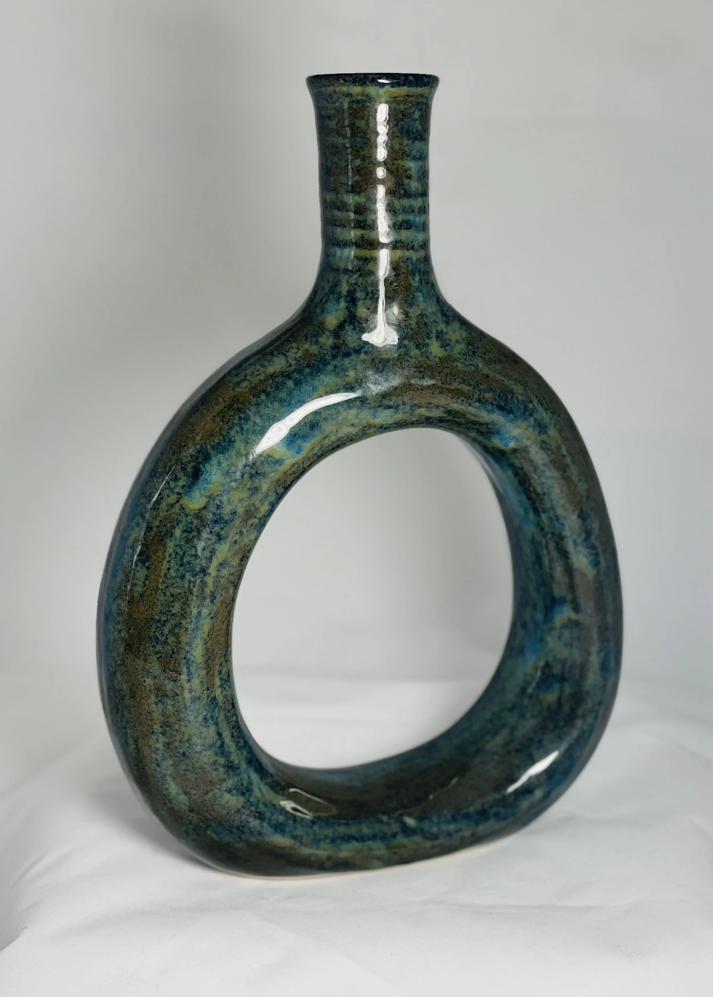 long neck ring vase $145