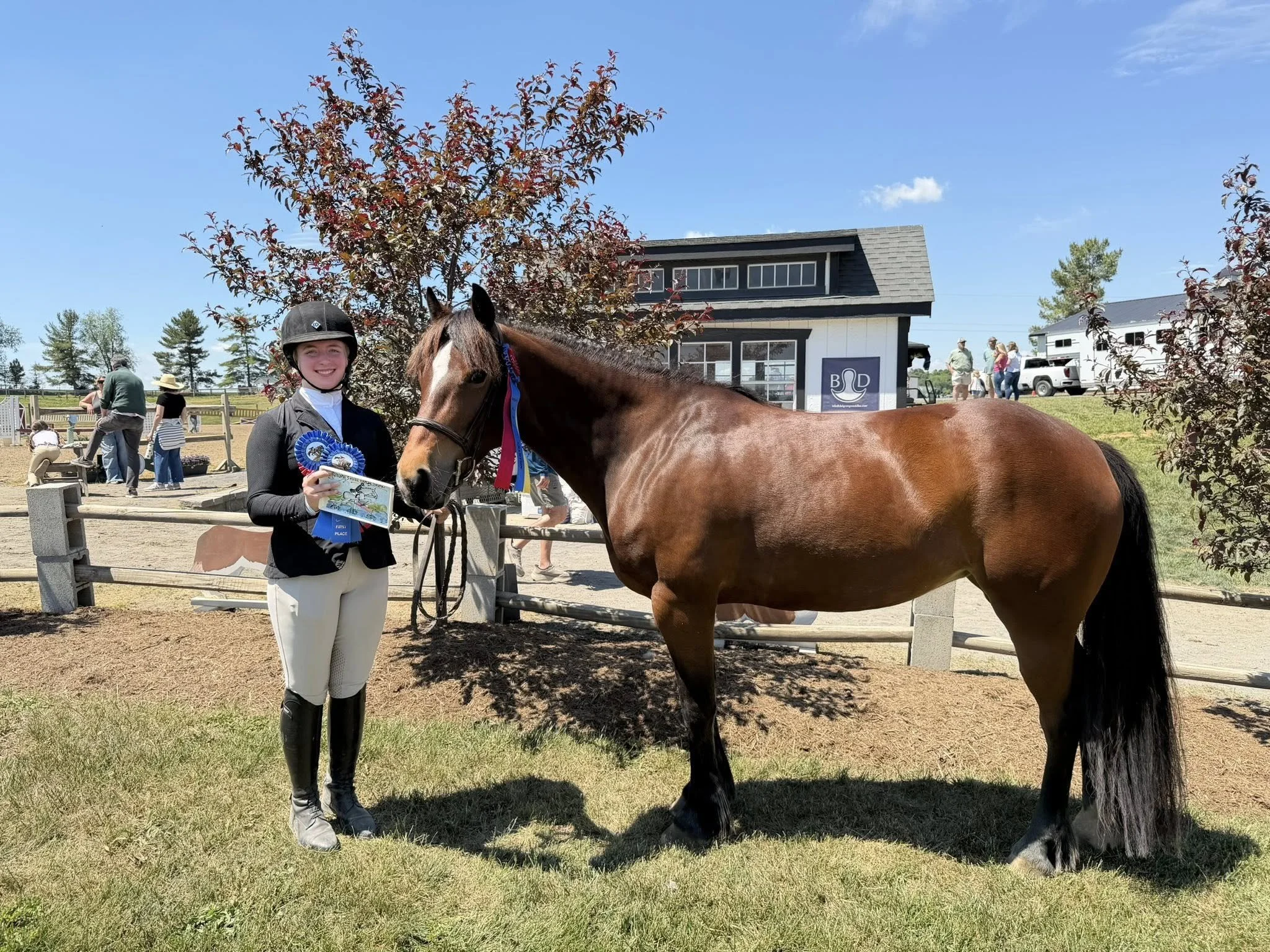 First Horse Show at Memory’s Hill