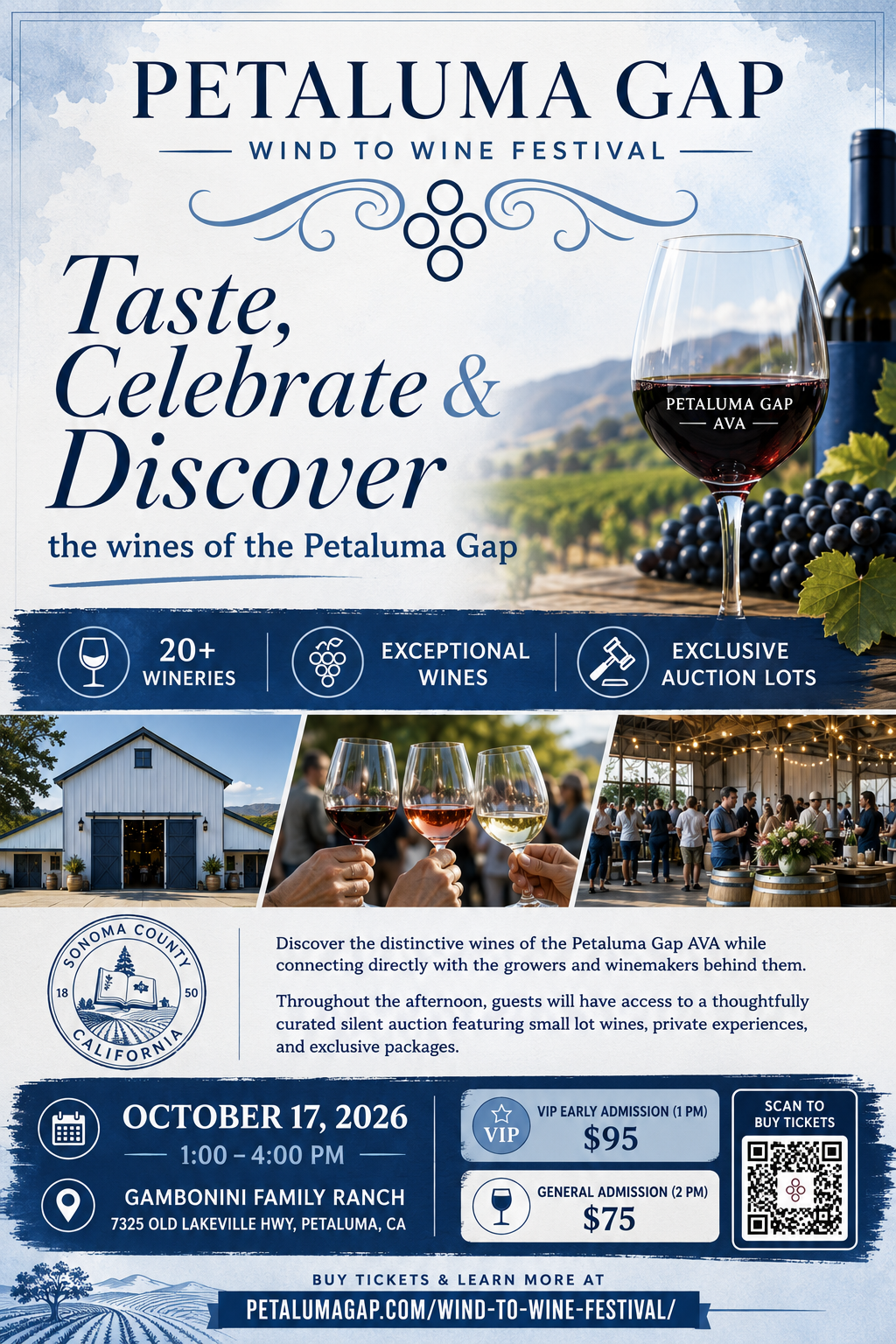 Petaluma Gap Wind to Wine Fest