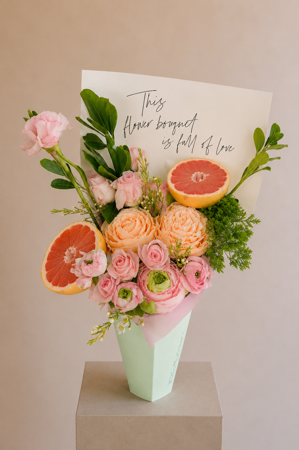 Luxe High-Rise Cupcake Bouquet Box