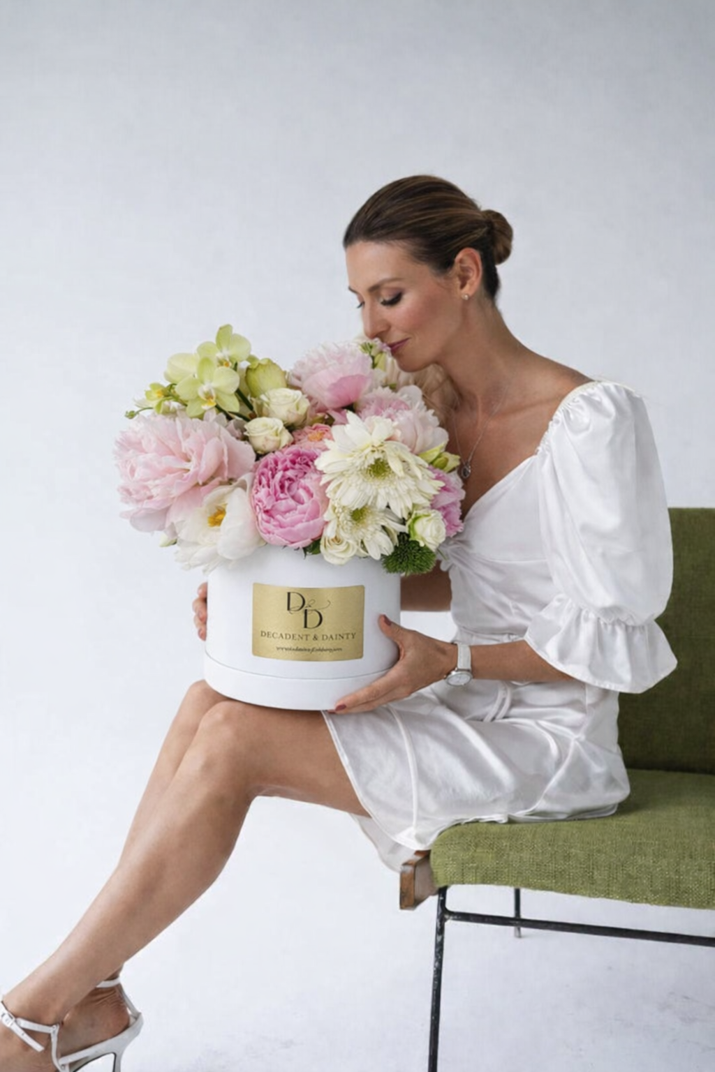 Floral Cupcake Bouquet Boxes