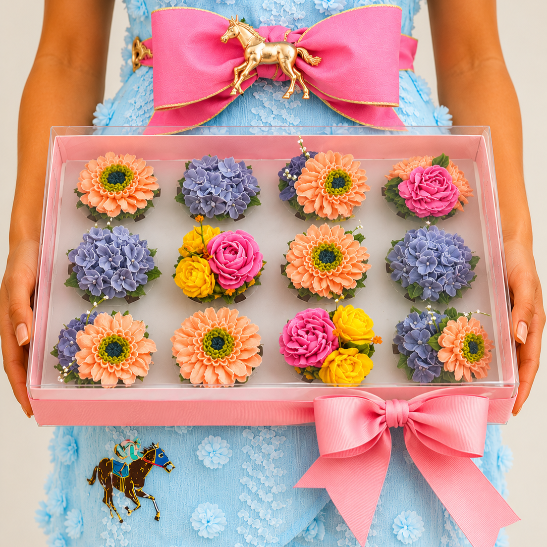 Mini Blooming Cupcakes Gift Box (12-Pack of Minis)